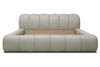 Image of Aldo Queen & King Modern Leather Low Profile Platform Bed