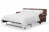 Alexander 87 Inch Traditional Leather Queen Sleeper Sofa