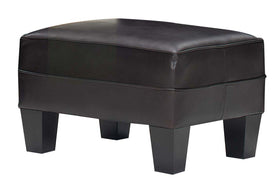 Alex "Designer Style" Leather Footstool Ottoman