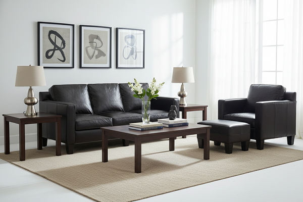 Alex Modern Apartment Size Living Room Furniture