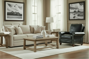 Amani Traditional Classic Leather Club Chair