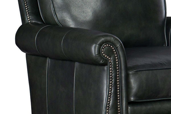 Amani Traditional Classic Leather Club Chair