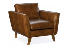 Amara Contemporary Leather Club Chair