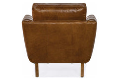 Amara Contemporary Leather Club Chair
