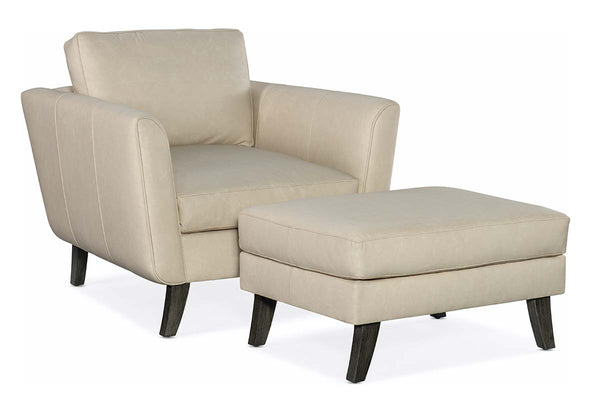 Amara Contemporary Leather Club Chair