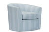 Image of Annette Upholstered Memory Swivel Accent Tub Chair