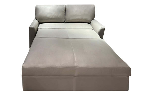 Anson 77 Inch Leather NEXT-GEN Queen Sleeper Sofa