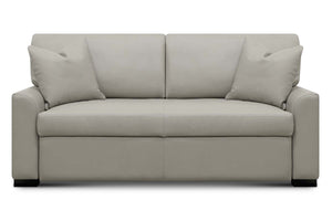 Anson 77 Inch Leather NEXT-GEN Queen Sleeper Sofa