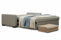 Anson 77 Inch Leather NEXT-GEN Queen Sleeper Sofa