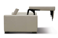 Anson 77 Inch Leather NEXT-GEN Queen Sleeper Sofa