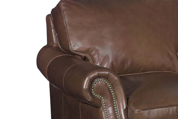 Anthony Traditional Classic Leather Club Chair