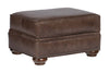 Image of Anthony Traditional Leather Ottoman