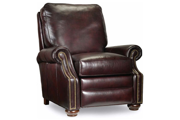 Anthony Leather Pillow Back Recliner Chair