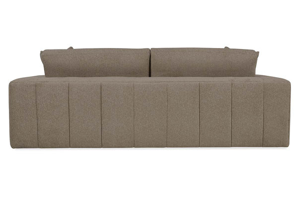Aria 97 Inch "Quick Ship" Fabric Upholstered 2 Cushion Sofa