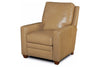 Image of Armond Track Arm Leather Pillow Back Recliner Chair