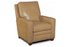 Image of Armond Track Arm Leather Pillow Back Recliner Chair