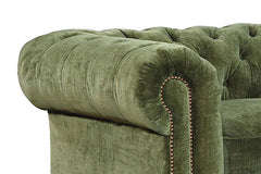 Armstrong Forest "Quick Ship" Tufted Fabric Club Chair