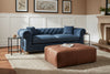 Image of Armstrong Denim "Quick Ship" Fabric Chesterfield Sofa Collection