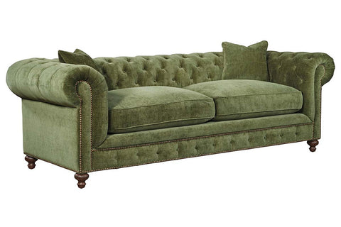 Armstrong Forest 96 Inch Chesterfield "Quick Ship" Sofa