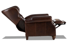 Arthur Tufted Chesterfield Wingback Leather Recliner – Timeless Elegance And Supreme Comfort