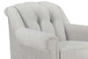 Image of Aubrey Traditional 8-Way Hand Tied Fabric Chair With Tufted Tight Back