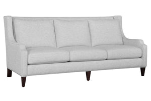 Audrey Nickel 84 Inch "Quick Ship" Sofa