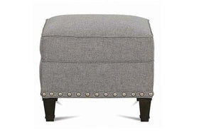 Austin "Designer Style" Fabric Footstool Ottoman