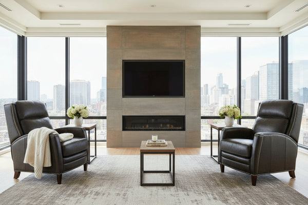 Avalon Trinita Leather "Quick Ship" Recliner