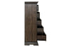 Image of Baird Queen Or King Brownstone Panel Bed "Create Your Own Bedroom" Collection
