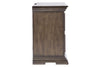 Image of Baird Queen Or King Brownstone Panel Bed "Create Your Own Bedroom" Collection