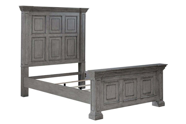Baird Queen Or King Graystone Panel Bed "Create Your Own Bedroom" Collection