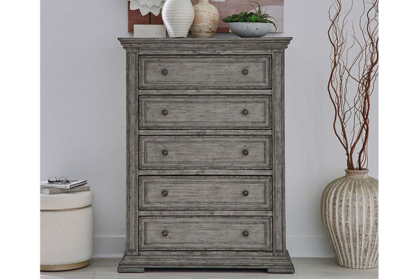 Baird Queen Or King Graystone Panel Bed "Create Your Own Bedroom" Collection