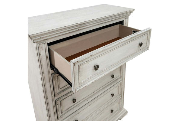 Baird Queen Or King Whitestone Panel Bed "Create Your Own Bedroom" Collection