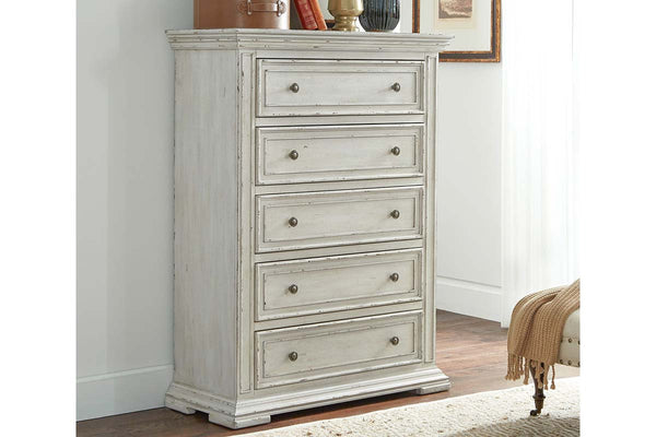 Baird Queen Or King Whitestone Panel Bed "Create Your Own Bedroom" Collection