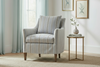 Image of Becky Slipcovered Wing Arm Accent Chair
