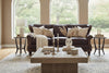 Image of Bellamy 91 Inch Leather Wingback Sofa