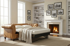 Benedict 88 Inch Chesterfield Queen Sleeper Sofa