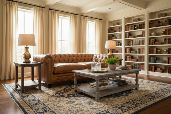 Benedict 88 Inch Chesterfield Sofa