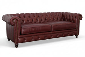 Benedict Chesterfield Style Leather Collection
