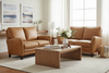 Image of Benjamin Transitional Leather 8-Way Hand Tied Furniture Collection