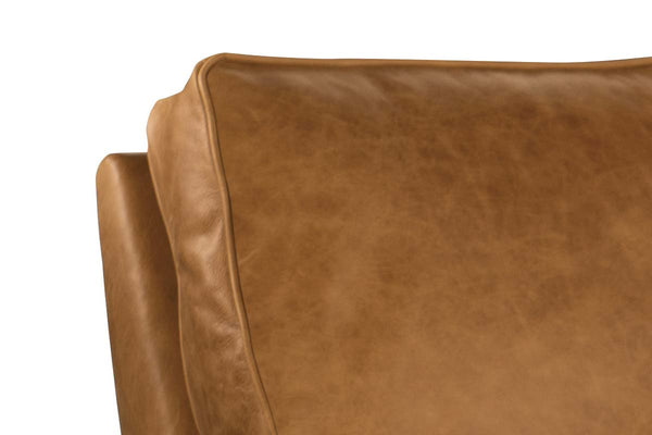 Benjamin Transitional Leather 8-Way Hand Tied Furniture Collection
