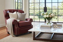 Benson Tufted Chesterfield Style Leather Club Chair