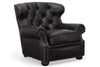 Image of Benson Tufted Chesterfield Style Leather Club Chair