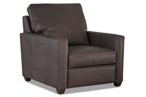 Blaine "Ready To Ship" Power Wall Hugger Leather Recliner (Photo For Style Only)