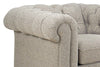 Image of Bowen Traditional 8-Way Hand Tied Tufted Chesterfield Fabric Chair