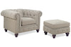 Image of Bowen Traditional 8-Way Hand Tied Chesterfield Tufted Sofa Collection