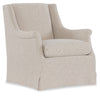 Meribelle "Quick Ship" 360 Degree Swivel Fabric Accent Chair