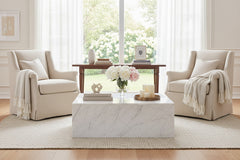 Meribelle "Quick Ship" 360 Degree Swivel Fabric Accent Chair