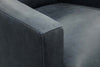 Image of Brice Contemporary Leather SWIVEL/GLIDER Accent Chair