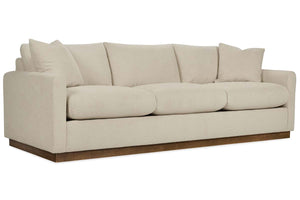 Briggs 97 Inch "Quick Ship" Fabric Upholstered 3 Cushion Sofa